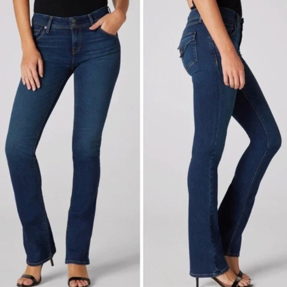 Hudson Signature Boot Jeans With Flap Pockets Style WMP170DLV Size 26